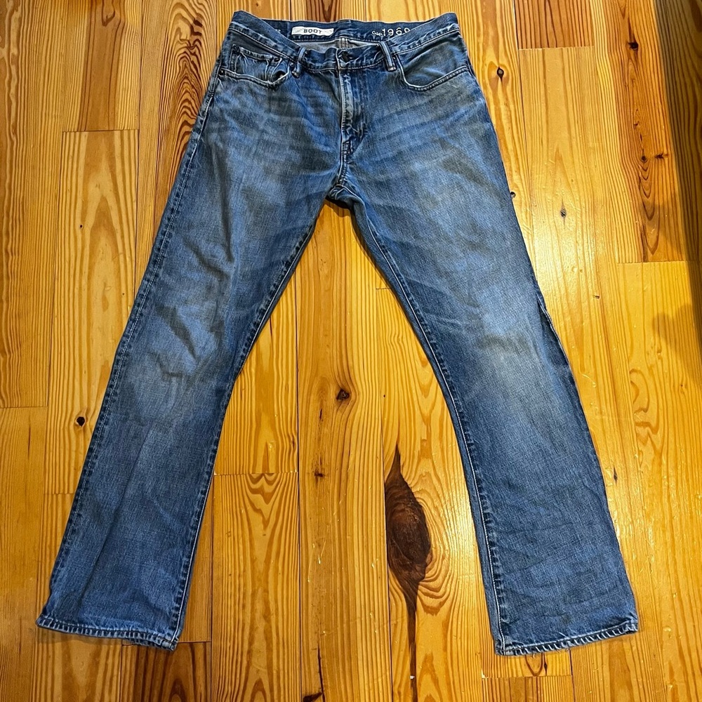 GAP Blue Bootcut Jeans Classic Style